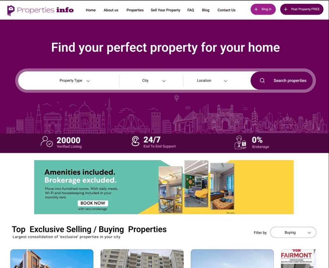 Properties Info