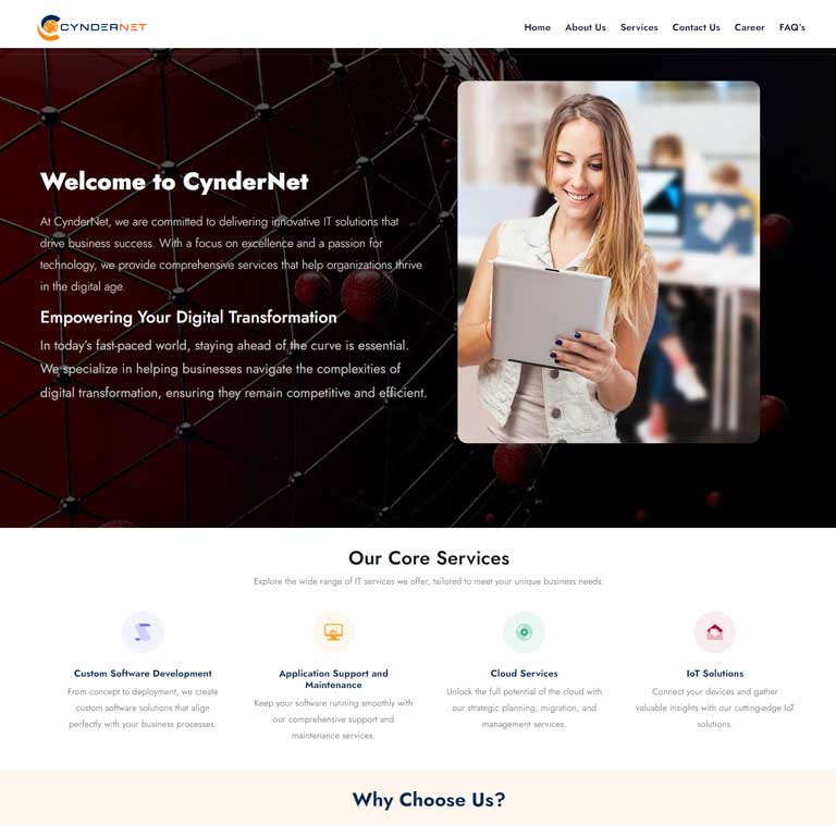 Cynder Net SAAS Company