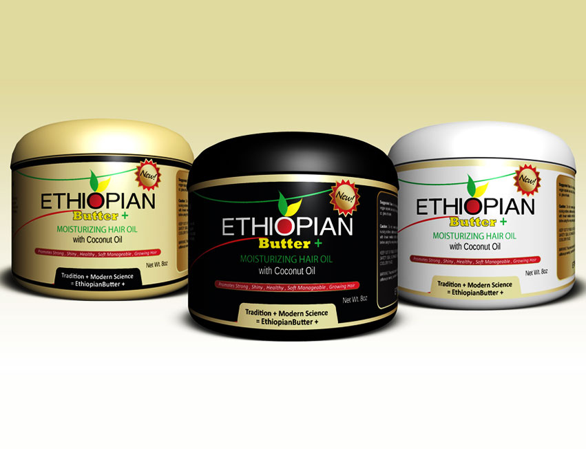 Ethiopian Coconut oil- Label Design