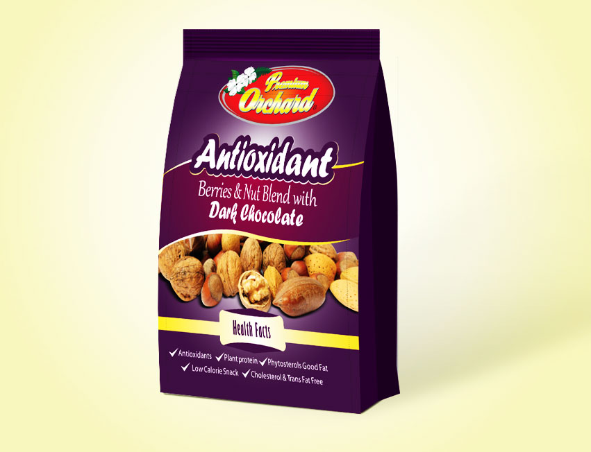 Antioxidant Dark Chocolate - Packaging Design