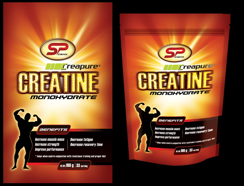 Creatine Health Supplement - Packaging Design