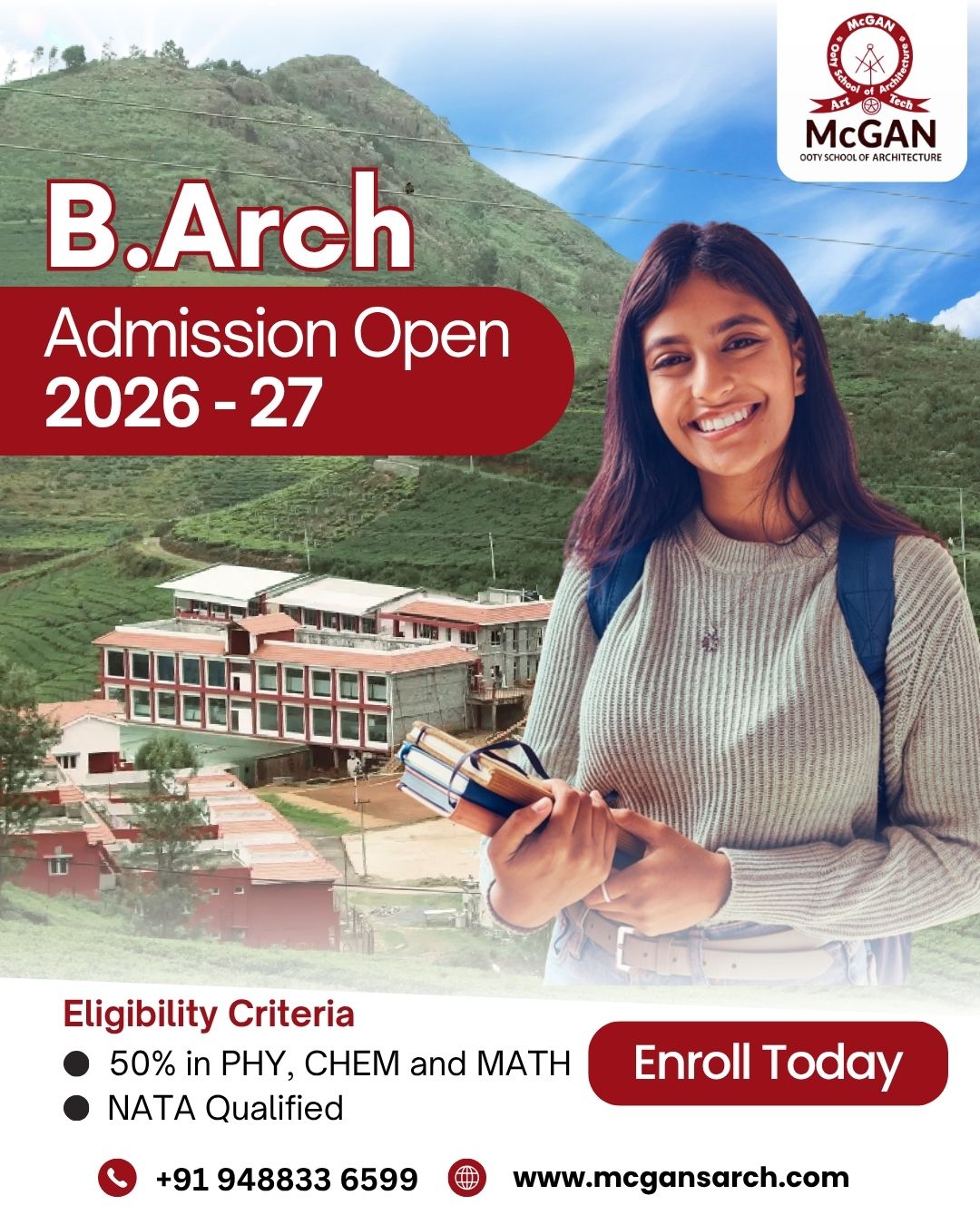 McGan -B.Arch Admission