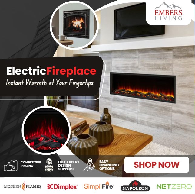 Embers Living -Electric Fire Place